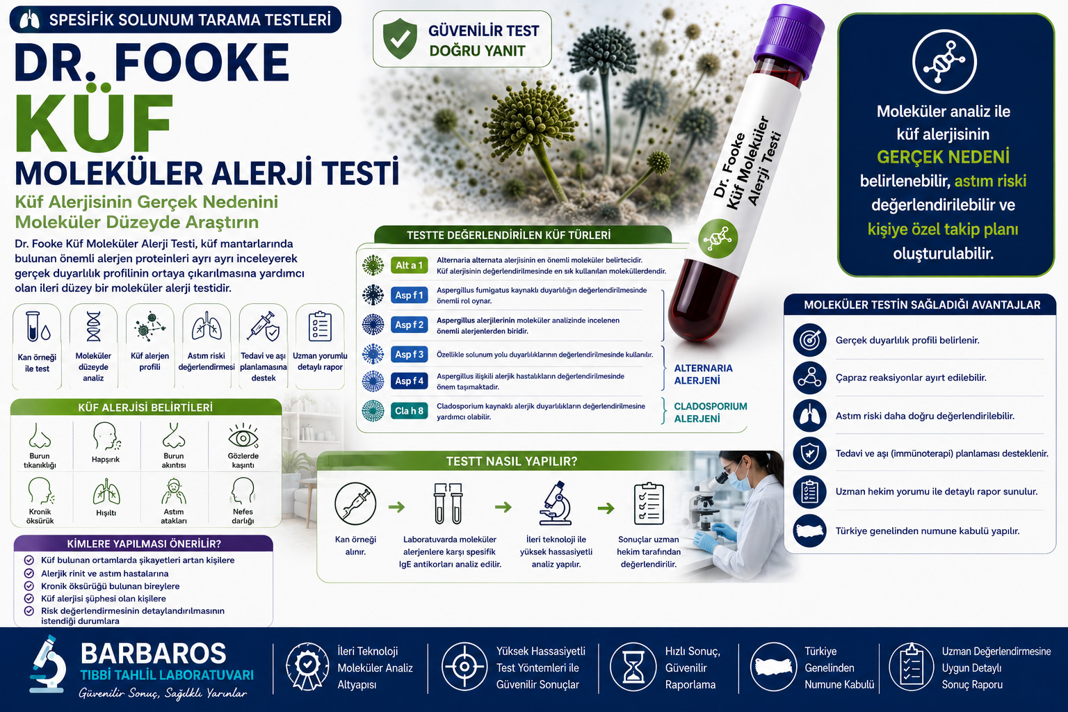 Dr. Fooke Küf Moleküler Alerji Testi