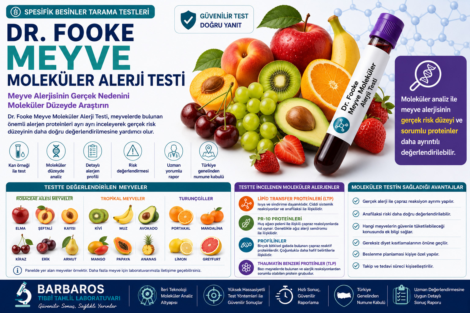 Dr. Fooke Meyve Moleküler Alerji Testi